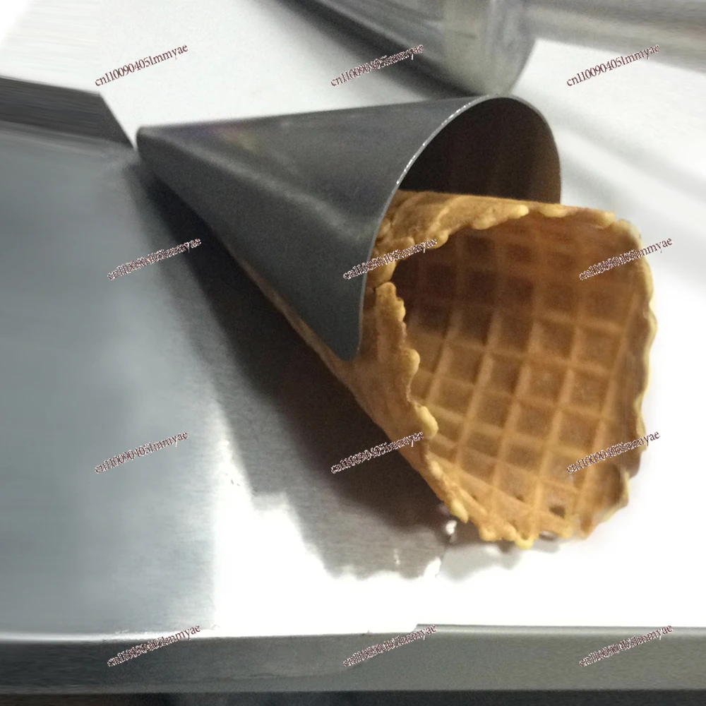 

Stainless Steel Manual Waffle Cone Form Tool Ice Cream Cone Maker Tool Waffle Cone Roller Mold