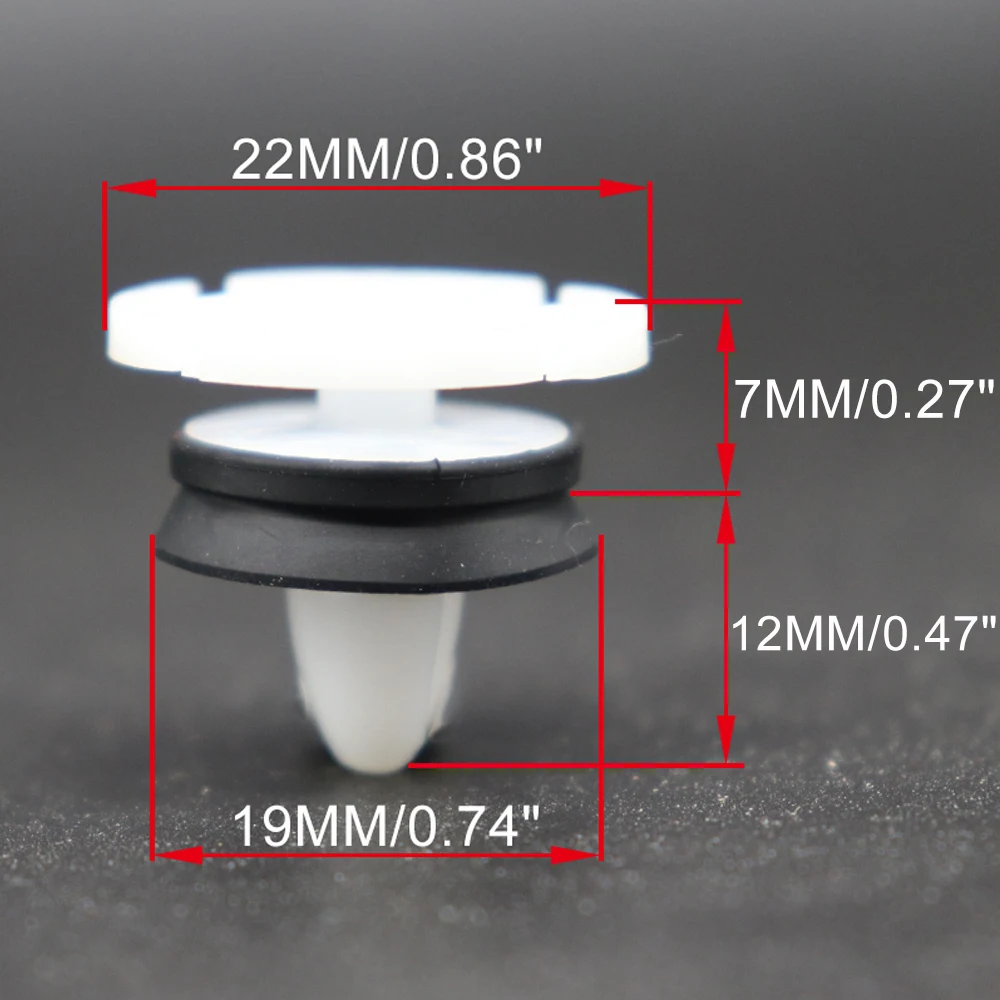 For Renault Fluence 2019 2018 2017 2016 2015 2014 2013 2012 2011 2010 Car Door Panel Card Trim Clip Fastener Rivet Upholstery