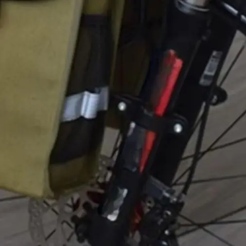 Green Waterproof Canvas Front Rack Bag 6.5L Fast Detach Pannier With Reflective Strips For Mountain Road Cycling Bicycle Parts