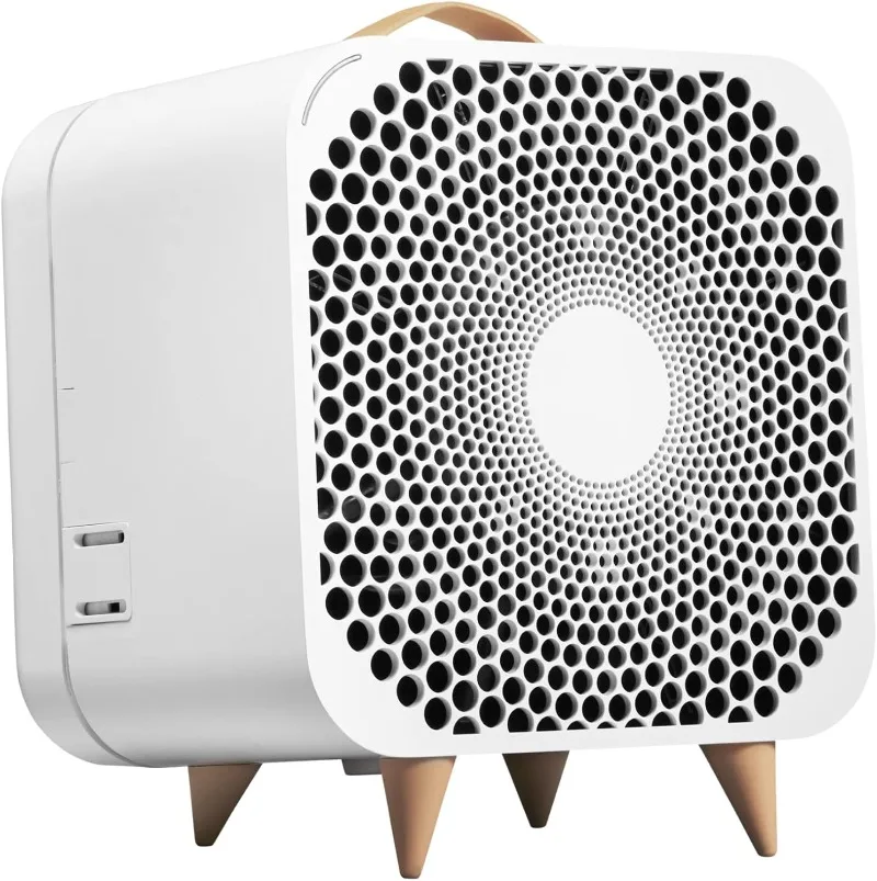 BLUEAIR-ventilador de habitación HEPASilent de 3 velocidades, refresca + limpia, elimina los alérgenos, polen de polvo para el suelo, mesa, escritorio y dormitorios, blanco