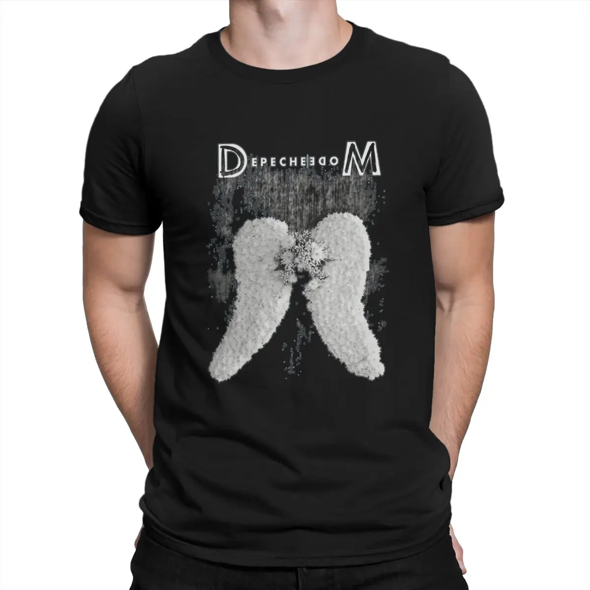 Depeche Cool Mode Memento Mori Tshirt Homme Men's Clothing Blusas Polyester T Shirt For Men