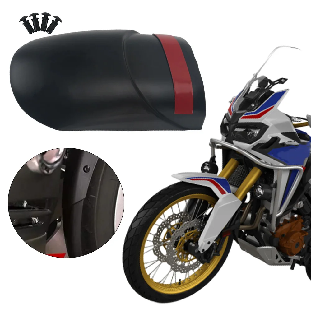 

Motocycle Front Fender Mudguard Extension For Honda Africa Twin CRF1000L 2016-2019 CRF1100L 2020-2021 Plastic Accessories