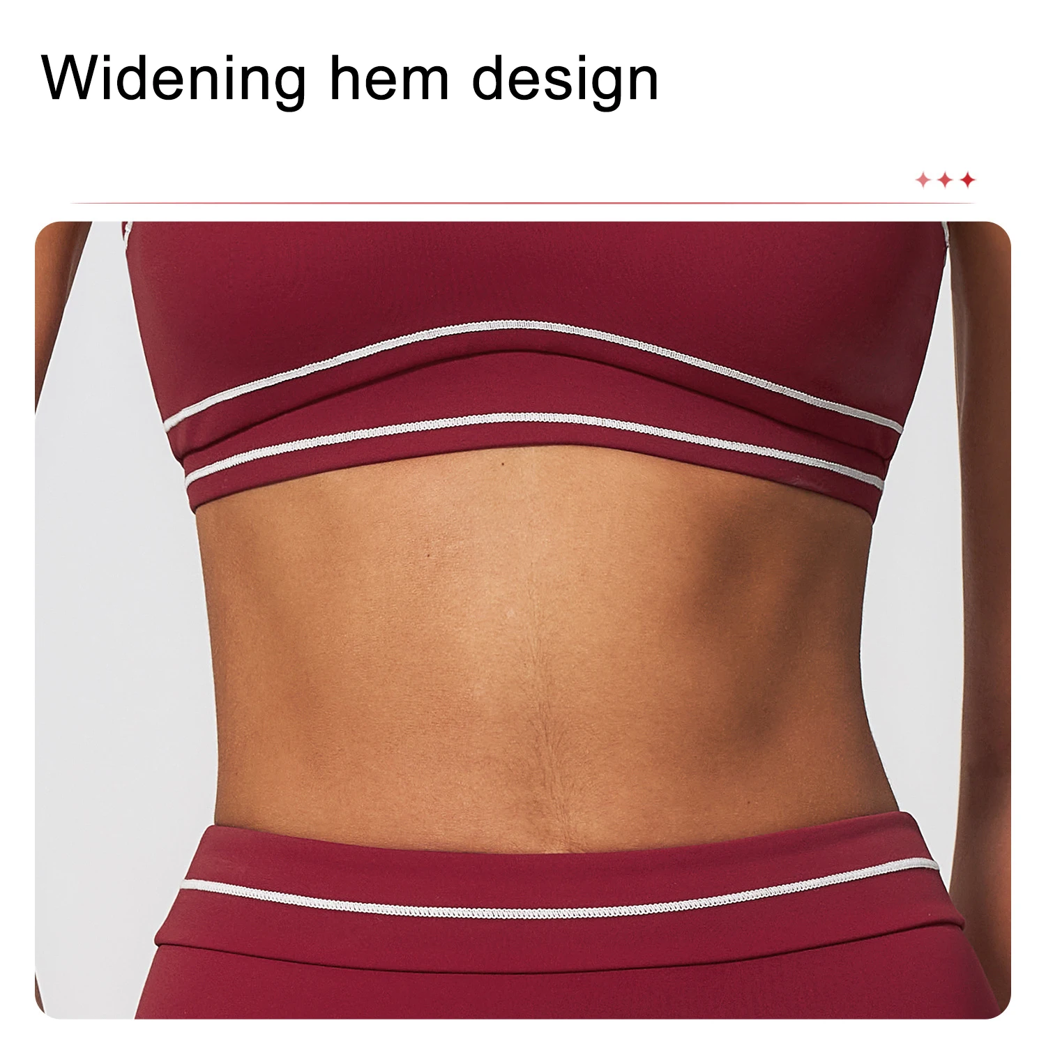 Farbblockierender Stoßdämpfender Lauf- und Yoga-BH für Damen mit Herausnehmbaren Brustpolstern, Raffung und Stoßschutz, Workout-Top, Sport-BH – Detail 5