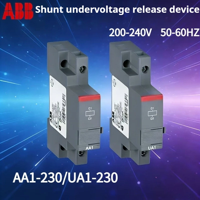 

ABB Motor Circuit Breaker Shunt Undervoltage Tripper A1-230 200-240V MS116/MS132 UA1
