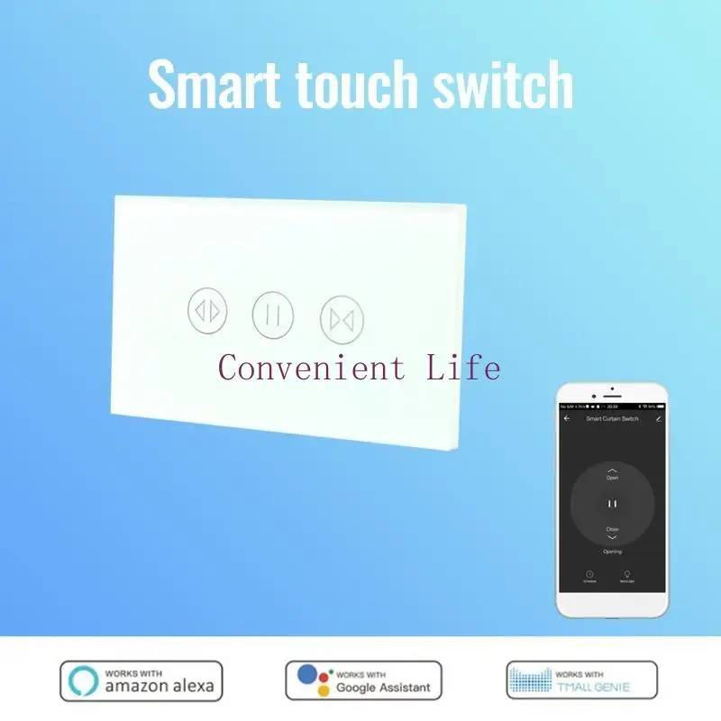 L1EE for Smart for Touch Panel Curtain Blinds Roller Shutter Switch Wireless Remote C