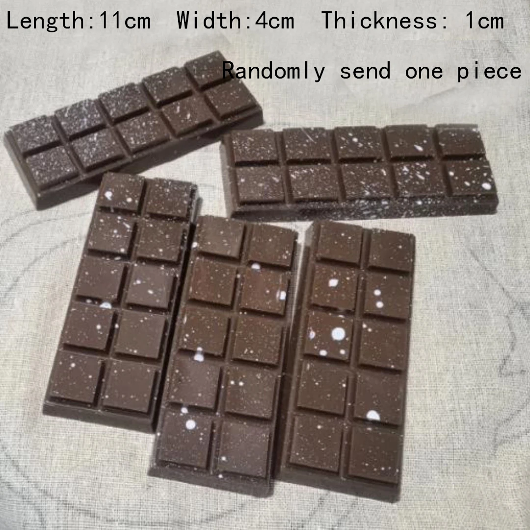Simulierte Schokolade Block Kaffee Süßigkeiten Kakao Keks Gefälschte Modell Lebensmittel Fotografie Dessert Dekoration Kinder Spielen Requisiten – Detail 13