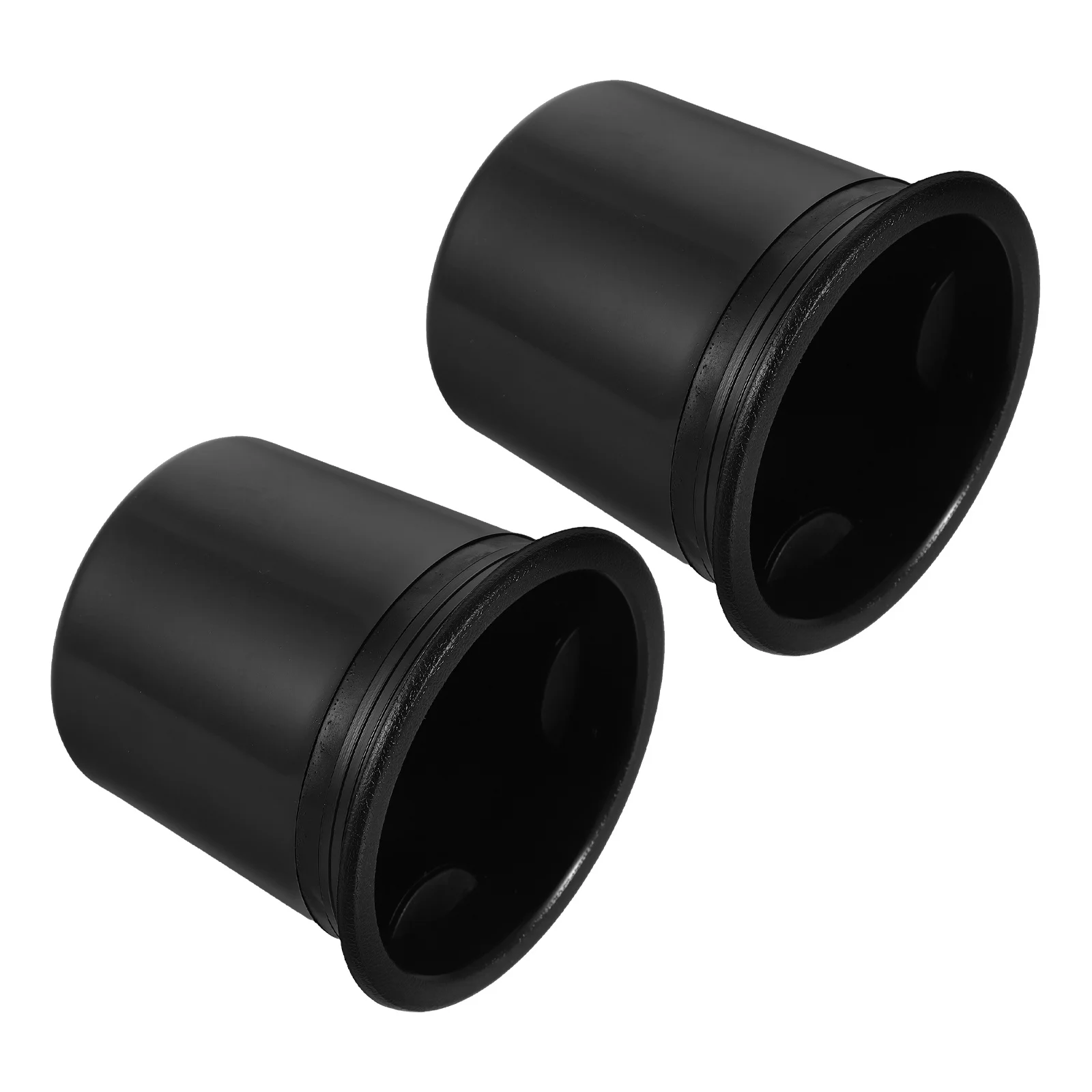 

2Pcs Black Plastic Cup Holder Insert for Rv Car Sofa Couch Marine Golf Cart Replacement Drink Holder for Armrest Table Use