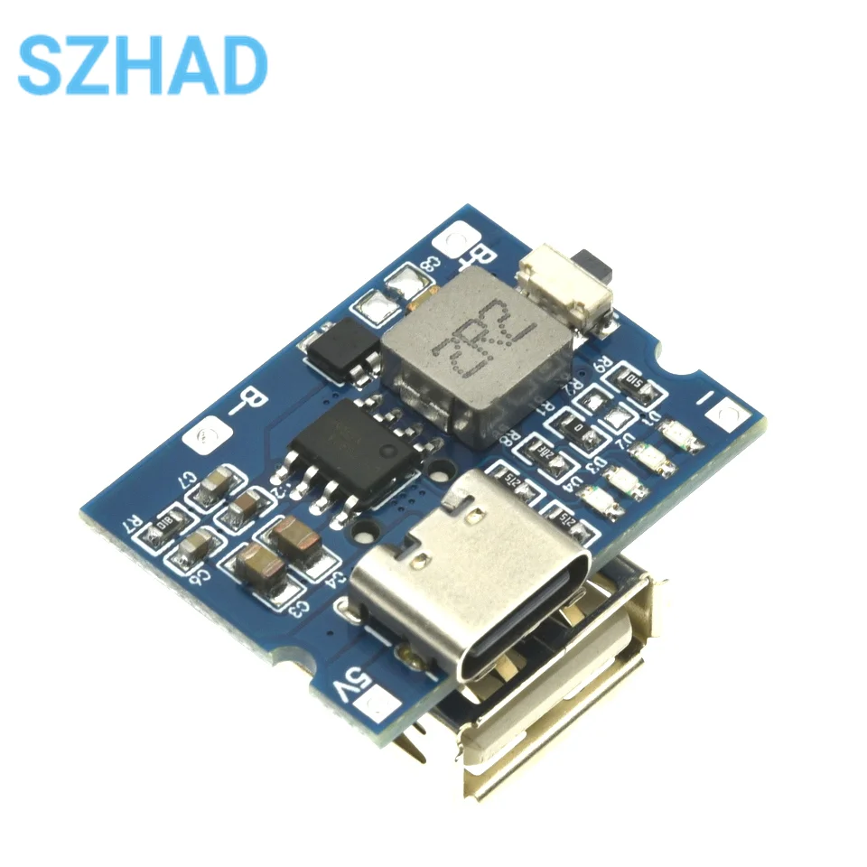 5V2A/2.4A lithium battery charging module type-C Port USB output normally open mobile power charging treasure