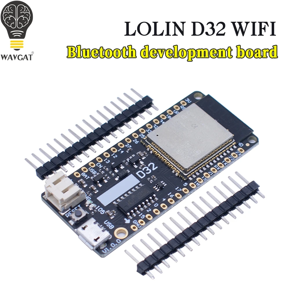 For LOLIN D32 V1.0.0 - Wifi+Bluetooth Board Based ESP-32 Esp32 ESP-WROOM-32 4MB FLASH For Arduino MicroPython Compatible