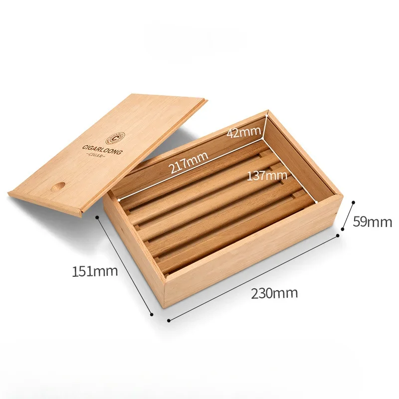 Professional Cigar Humidor for Cigars Box Cases Cigar Travel Humidors Accessories Portable Accesories Humidifier Cedar Lighters