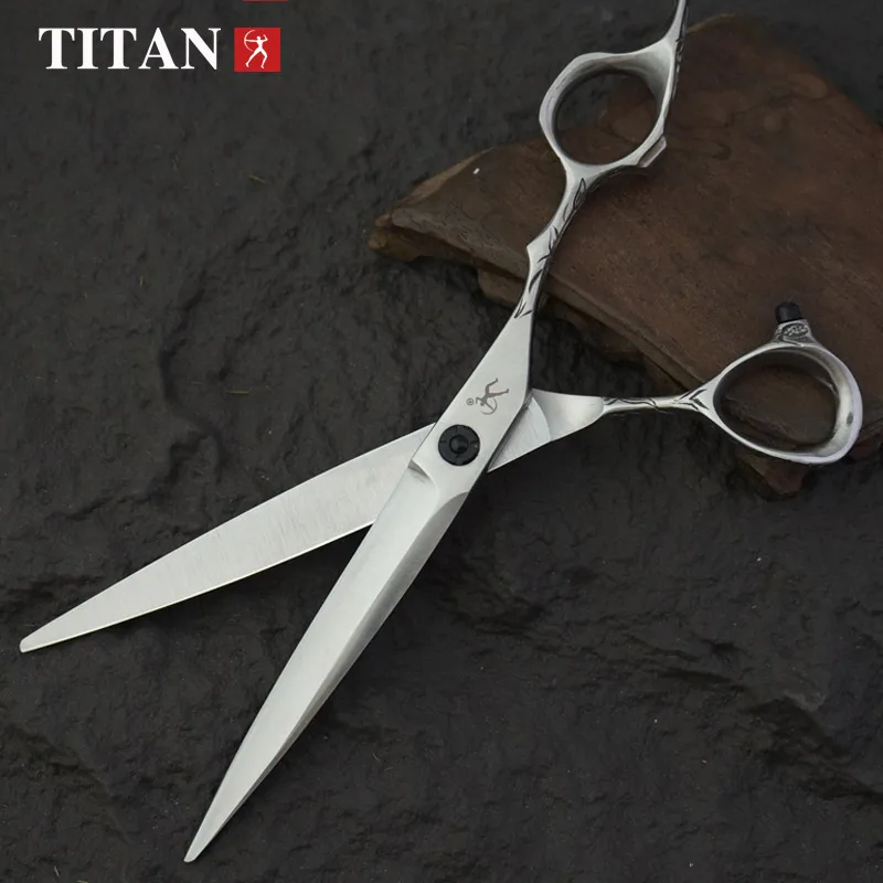 Titan hair scissors cut hair shears cutting hairdressing  vg10 steel, hand made sharp scissors