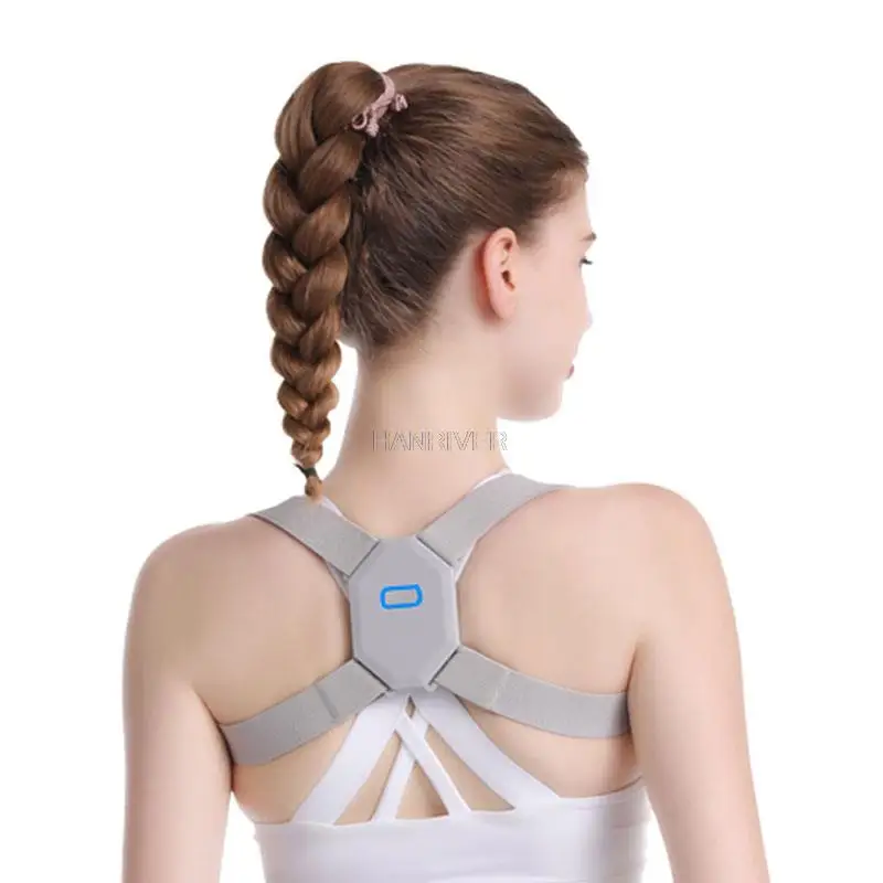 2020 Adjustable Intelligent Posture Trainer Smart Posture Corrector Upper Back Brace Clavicle Support for Men and Women