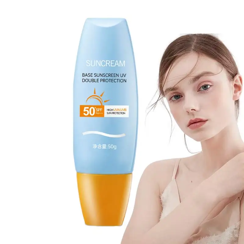 1pcs new Sunscreen Sun Cream SPF 50+ Summer Facial Body Sunblock Skin Protective Anti-Aging Oil-control Waterproof