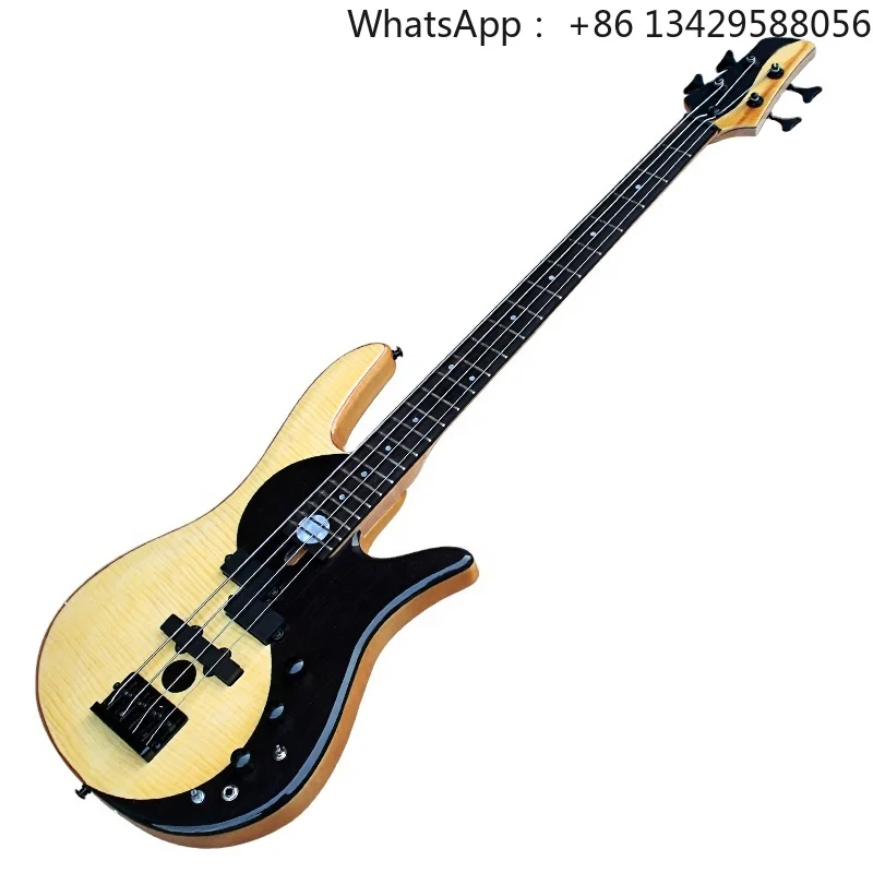 Flyoung High Quality Electric Bass Guitar 4 Strings Bass Guitar Bass Instrument