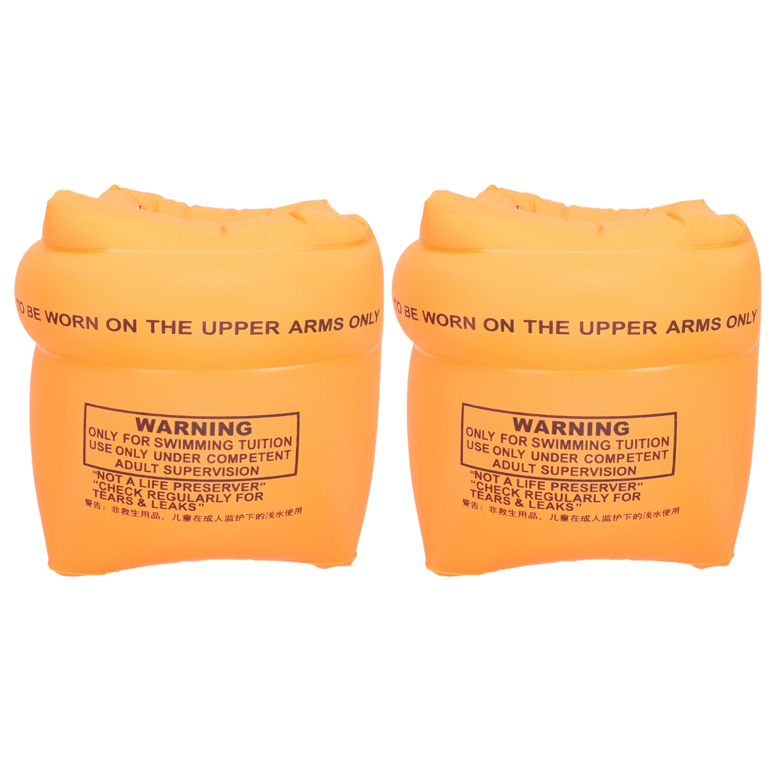 

2 Pcs Floaties for Adults Swimming Arm Ring Helper Trainer Inflatable Armband Child
