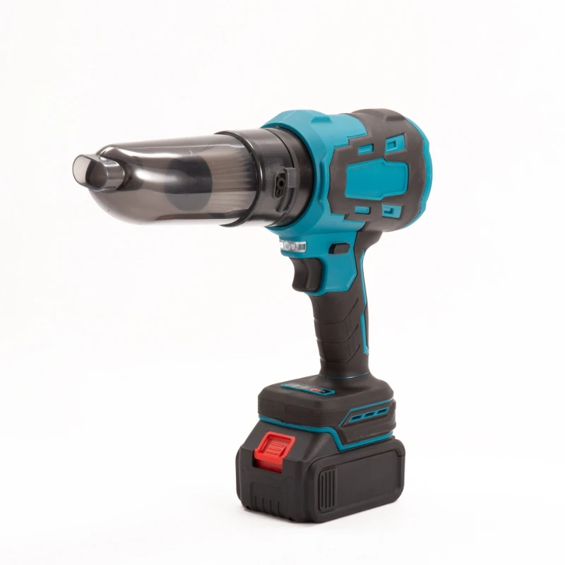 Lithium battery blower high-power powerful hair dryer soot blowing dust removal high-power blowing suction dual-purpose violent