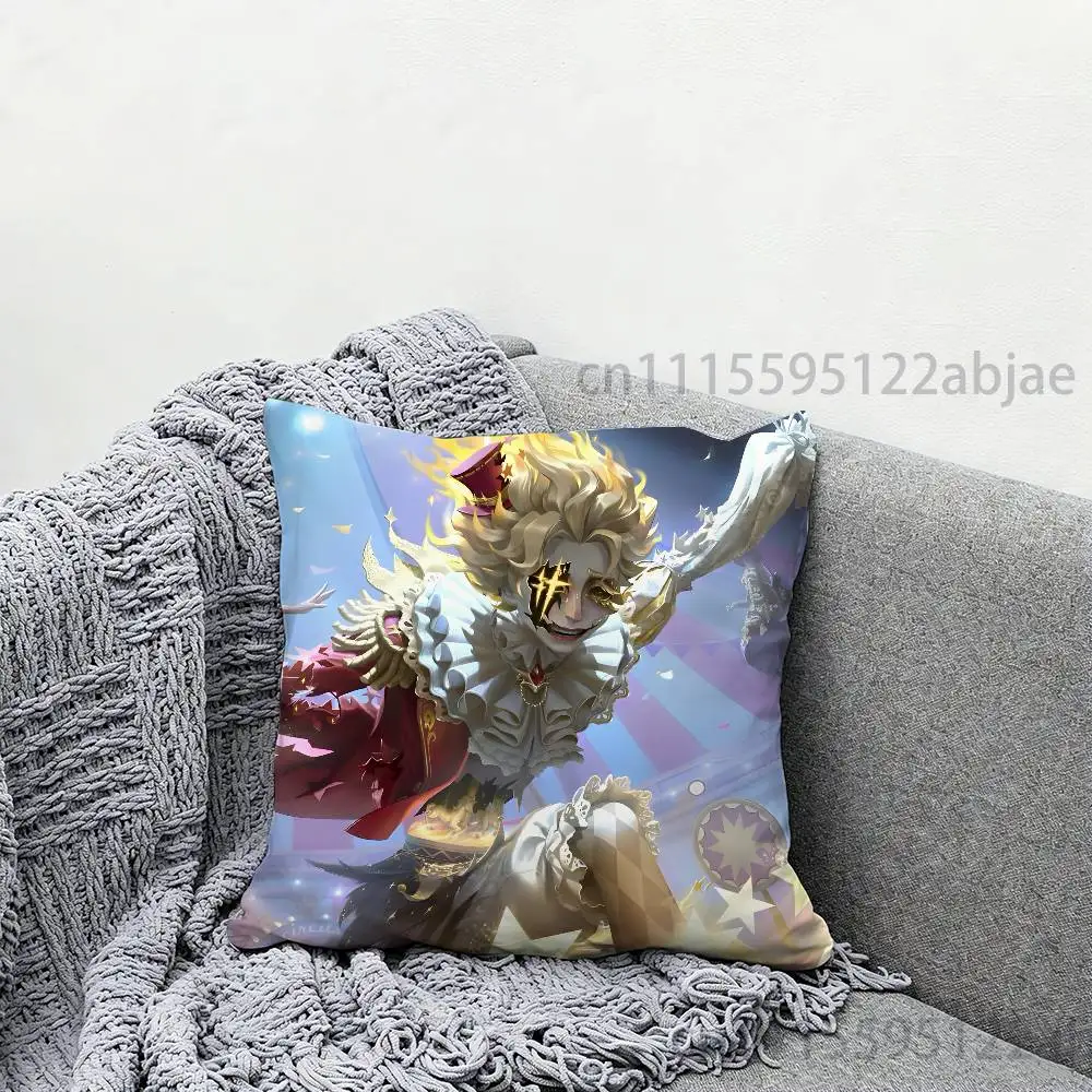 H-Hullabaloo  Identity v Throw Pillow Case 40x40cm Decoration DIY Square Chair Pillowcase Pad Cover