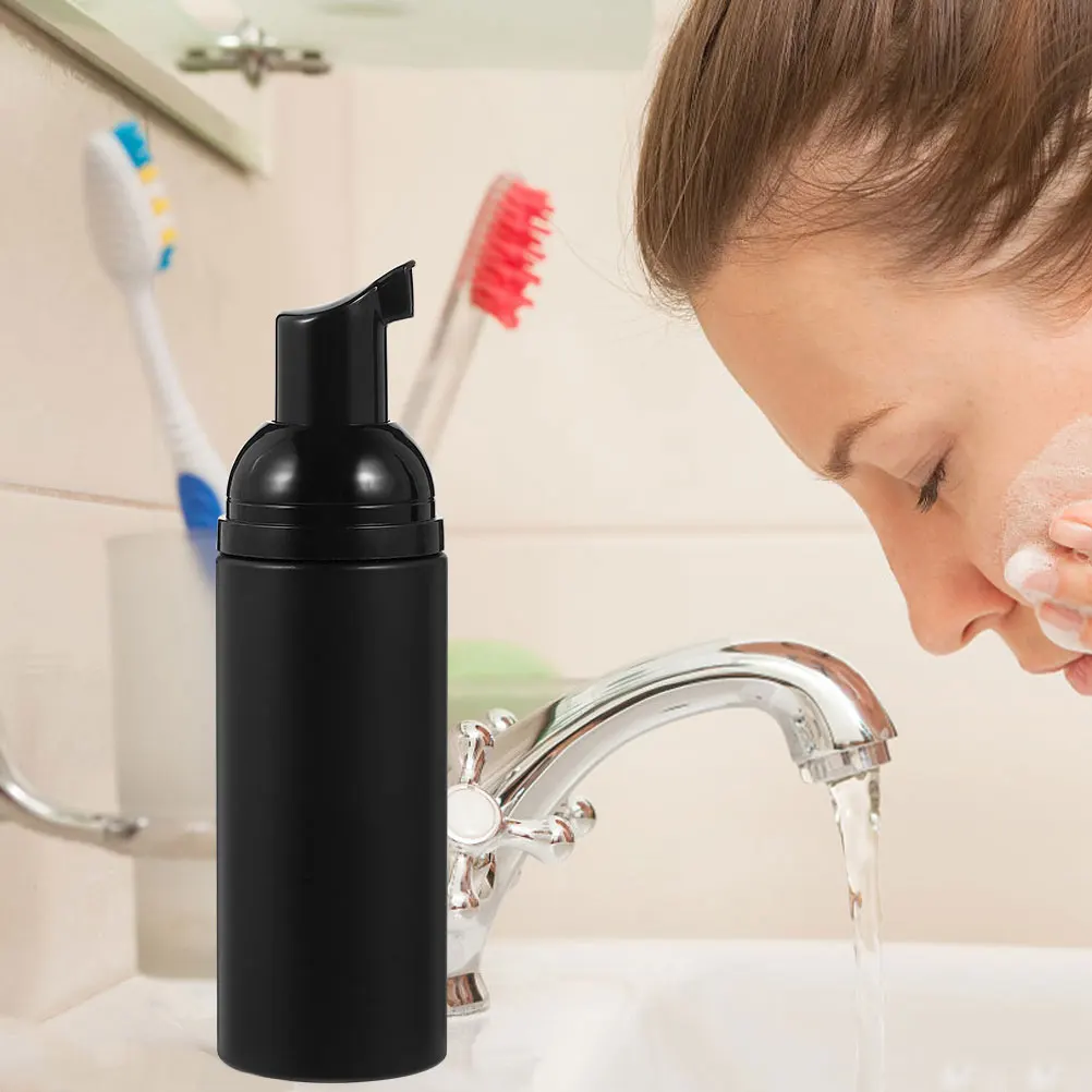 

5Pcs Foaming Bottle Refillable Plastic Soap Dispenser Travel Bath Container Bubble Mousse Bottles for Shampoo Body Wash Hand
