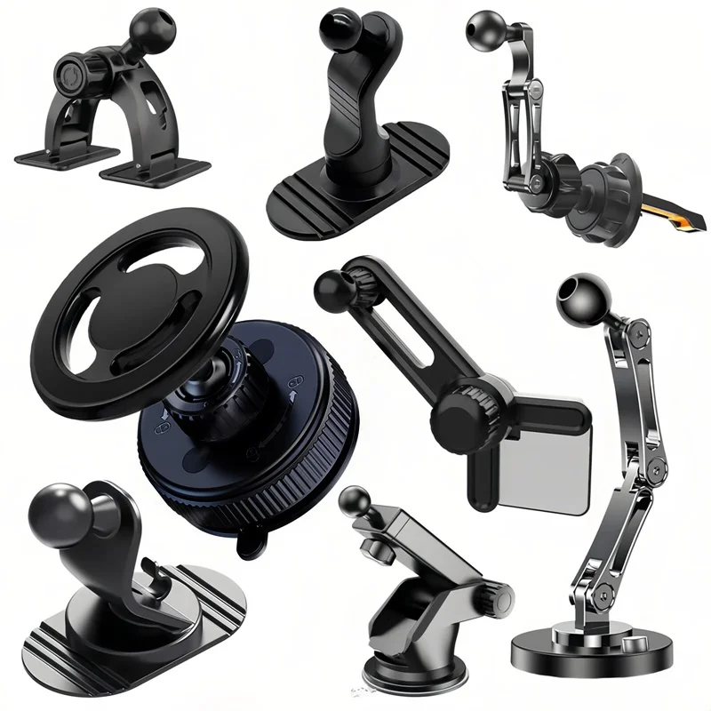

Металлический магнитный автомобильный держатель для телефона, вращение на 360 градусов, складной автомобильный кронштейн для телефона с вентиляционным отверстием для Iphone 15, 14, 13, 12, 11 Pro Max Samsung