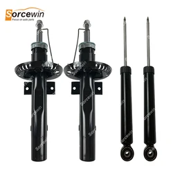 1Pcs For VW Volkswagen Bora 2002-2010 Tiguan T-Cross Skoda Fabia Rear Suspension Strut Shock Absorber 6QD413031C 6QD513025C