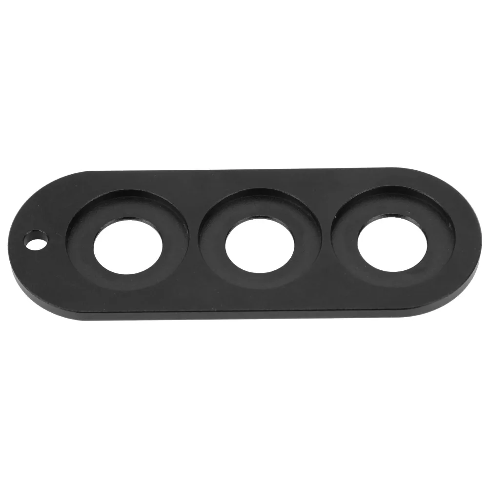 

3 Hole Holder Cue Joint Protector Aluminum Case Hold Tool Pool Stick Joint Protector Buckle Closure Joint Protector Holder