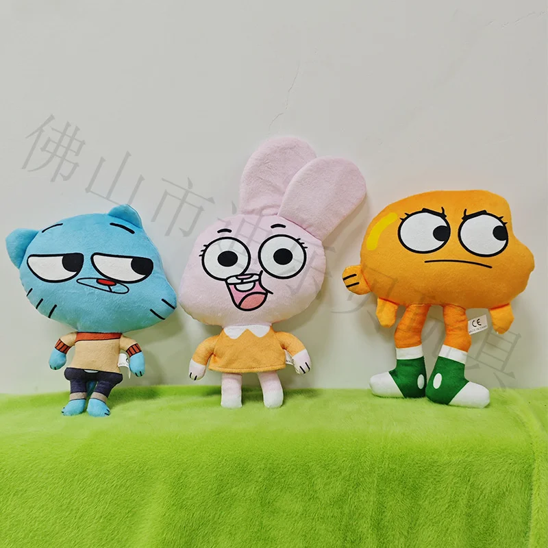 Cross-Border New ProductsWorld of GumballThe Amazing World of Gumball anime merchandise plush toy