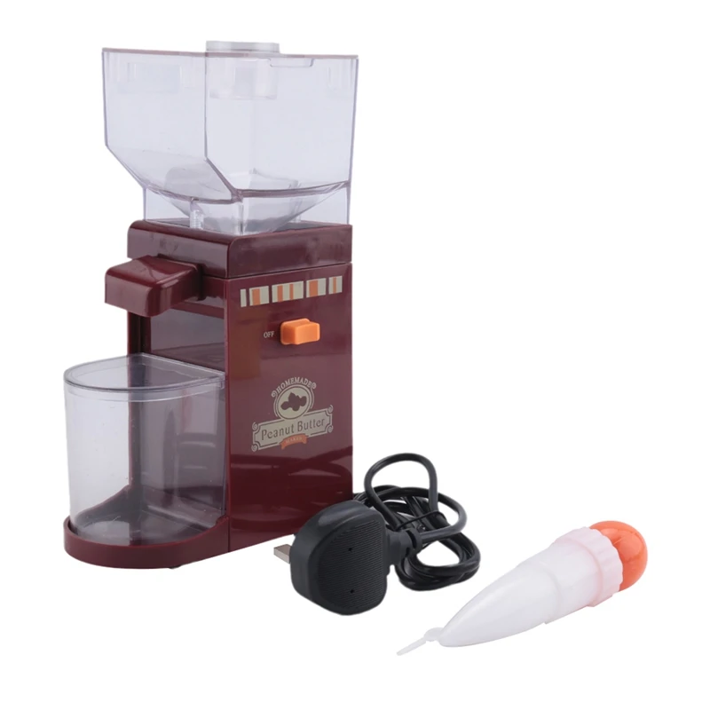 

New Electric Peanut Butter Maker Machine,Sesame Sauce Nut Grinder,Automatic Milling Grinding Machine,For Grinding UK Plug