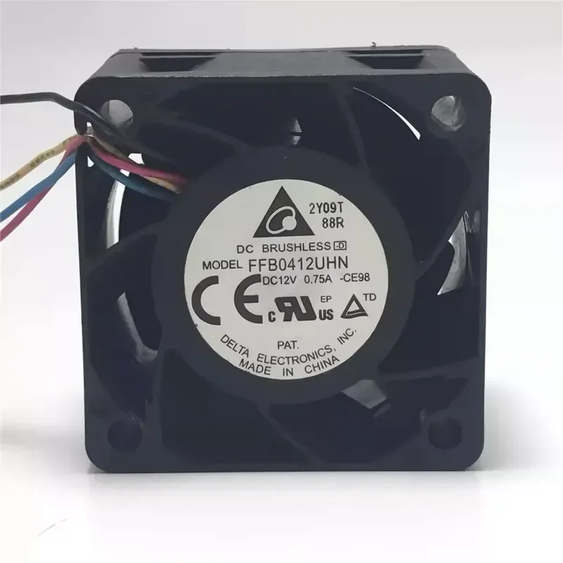 for Delta FFB0412UHN 40mm 4028 12V 0.75A High Speed Cooling Fan Large Air Volume Powerful Heat Dissipation