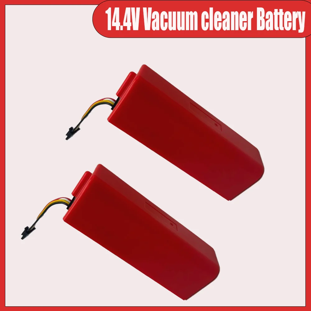 

New 14.4V12800mAh 5200mAh Xiaomi Robotic Vacuum Cleaner Replacement Battery For Xiaomi Roborock S55 S65 S5 S50 S51 MAX S6 Parts