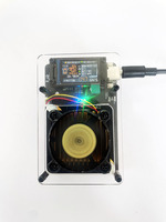 NMAxe Bitaxe Bitcoins NMMiner Official Ultra BM1366 ASIC Chip Solo Lottery Miner 500Gh/s Fully Open-source Home Use with Display