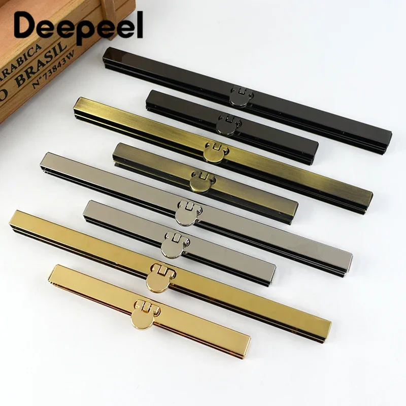 Deepeel 2/5/10Pcs 11.5/19cm Purse Frame Lock Buckle for Clutch Handbag Wallet Zinc Alloy Bag Clasp Locks DIY Craft Hardware