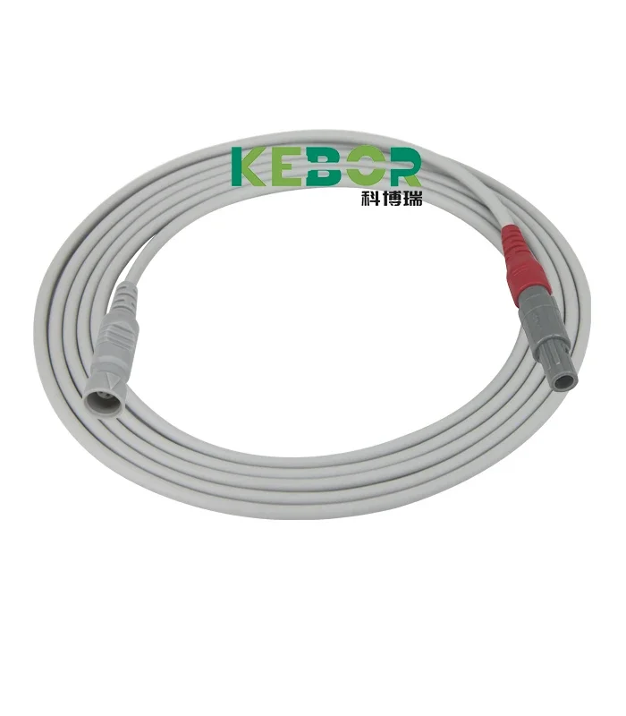 Sichuan Jinjiang 4-pin invasive blood pressure cable to connect pressure sensor cables such as Belang/Mindray