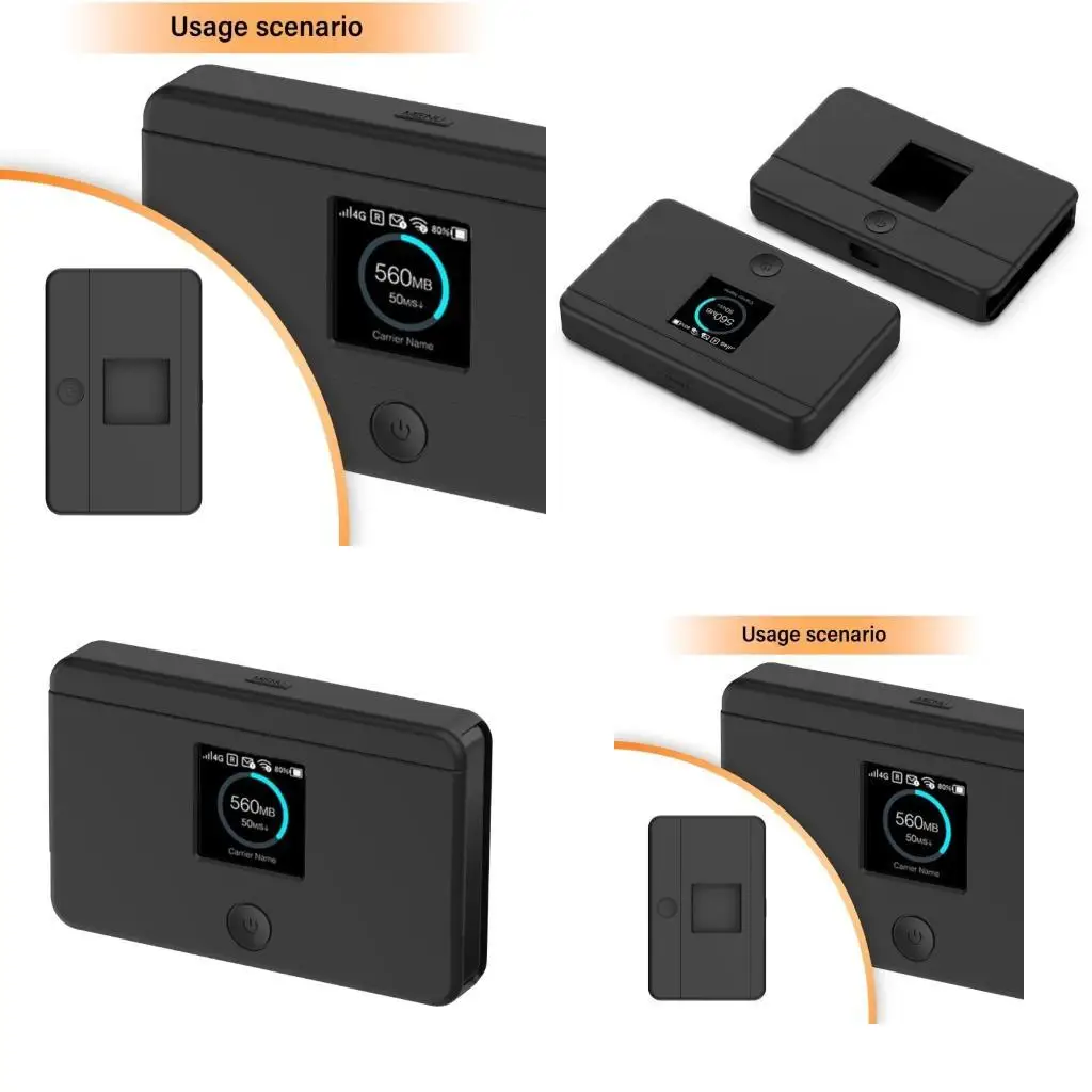 R53C Outdoor Routers Protective Travel Silicone Case for 4G Router M7350