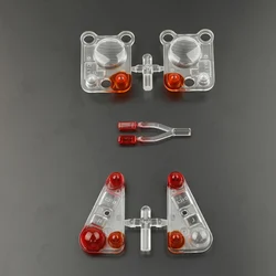 Headlight and Taillight Lens Light Cups for 1/10 RC Crawler Car Traxxas TRX4 Defender RD110 RD90 Upgrade Parts