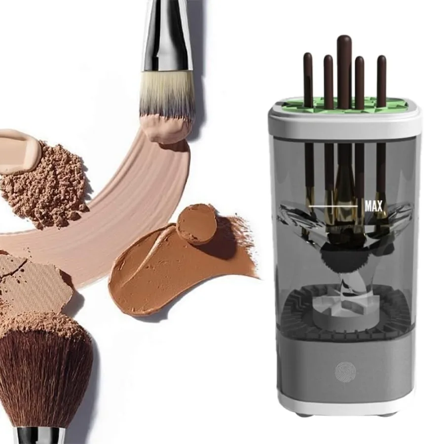 

Electric Makeup Brush Cleaner Portable Automatic USB Cosmetic Brushes Cleaner Machine Automatic Makeup Brush Cleaner for Makeup