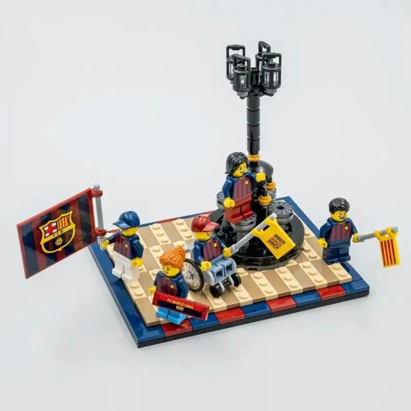 Barcelona Lego Calcio Roma LEGO 40485 FC Barcelona Celebration