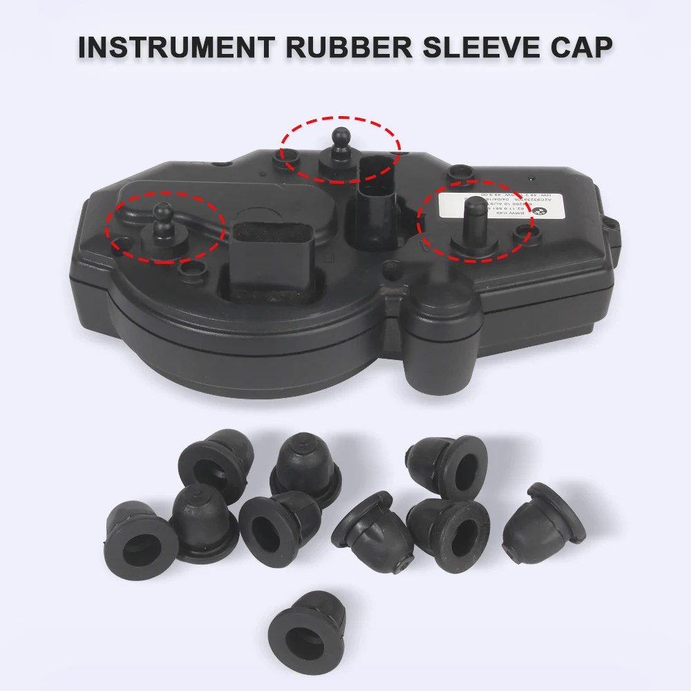 

Motorcycle Instrument Rubber Sleeve Cup For BMW R1200GS ADV S1000RR S1000R C650GT Sport G310GS G310R Round Screw Cap Accessories