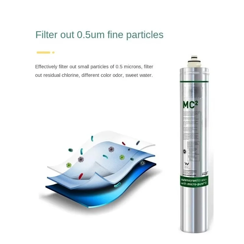 Activated Carbon Water Filter Cartridge MC2 for Coffee Shop Beverage Machine Commercial Water Purifier Replacement Accessory