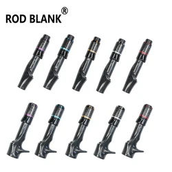 Rod Blank 1 Set Spinning Casting Carbon Fiber Reel Seat Fishing Rod Building Component Rod DIY Repair Accessory