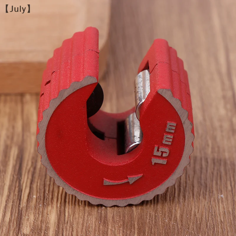 tipo Geluly GrupoRound Tube Cutter Корпус из алюминиевого сплава Самоблокирующийся Подходит для медных труб, алюминиевых труб Пластиковый мини-круглый труборез