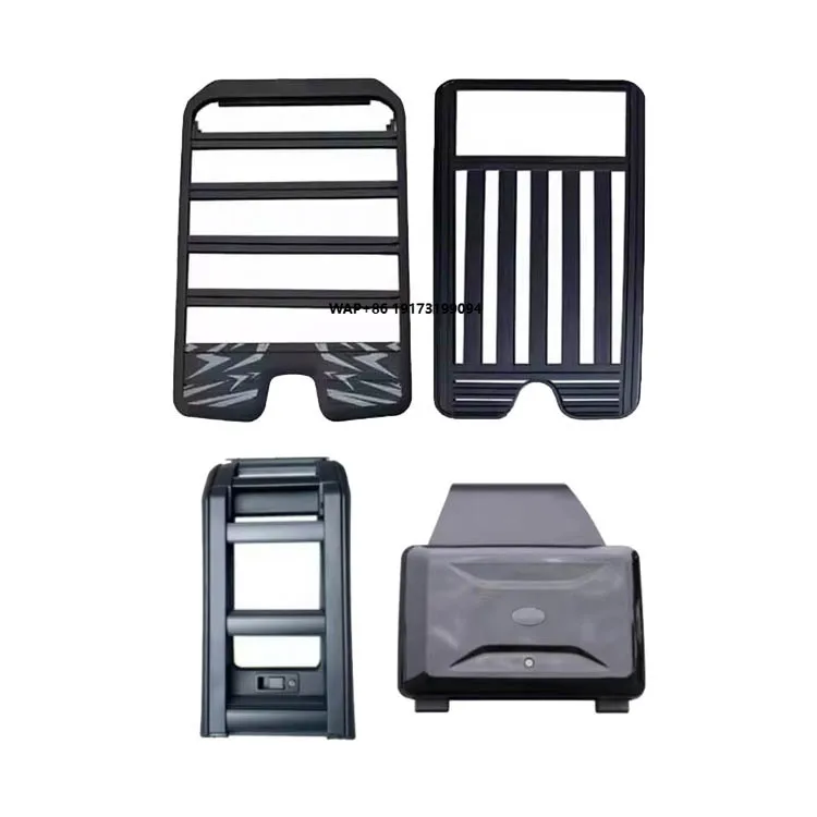 

Car Aluminium Alloy Roof Rack Set for Tank 700 Exterior Accessories Car Luggage Storage Rack Roof Platform Side Ladder Box