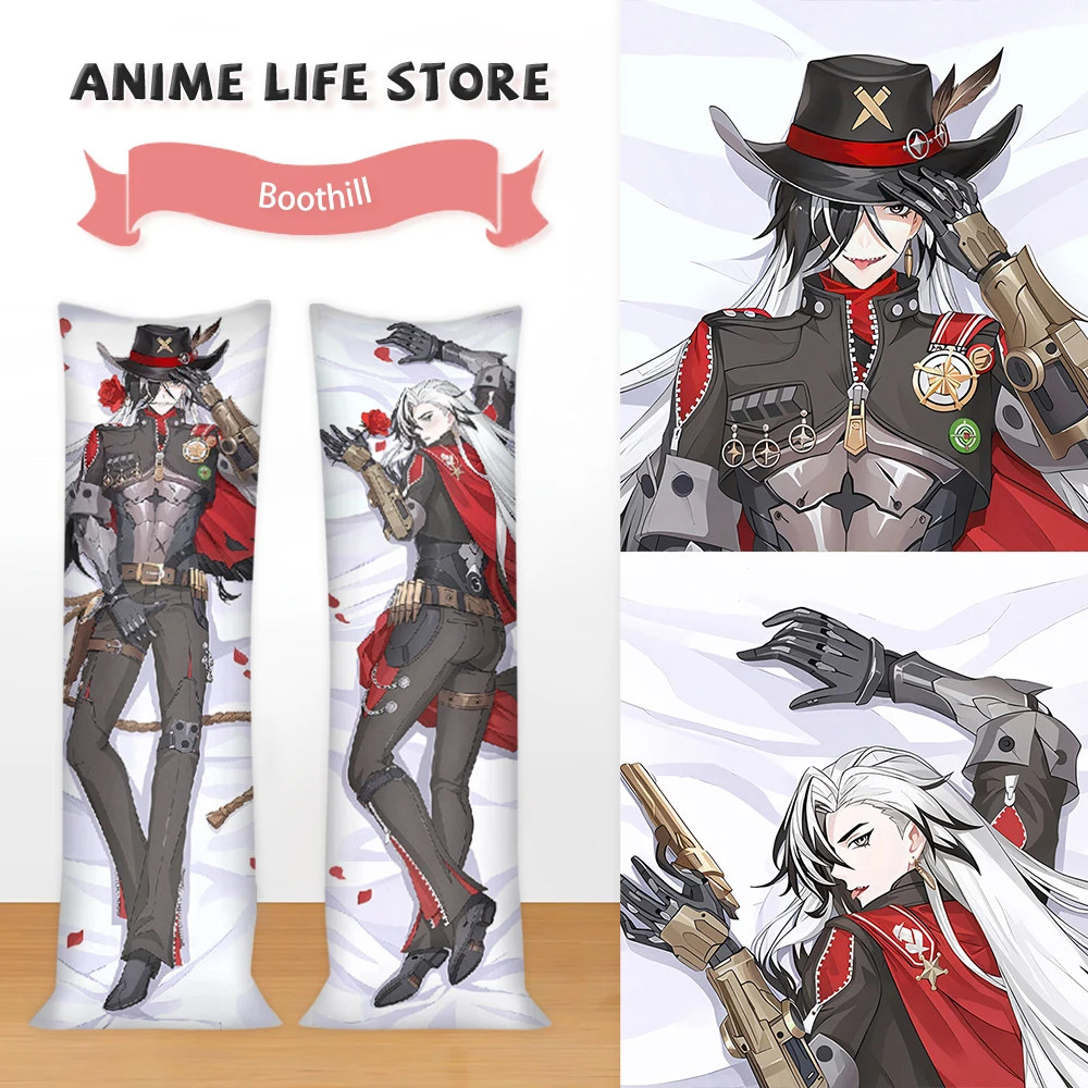 Dakimakura Anime Honkai Star Rail Boothill Long Pillowcase Hugging Body Cosplay Props Otaku Bedding Cushion Covers Decor Room