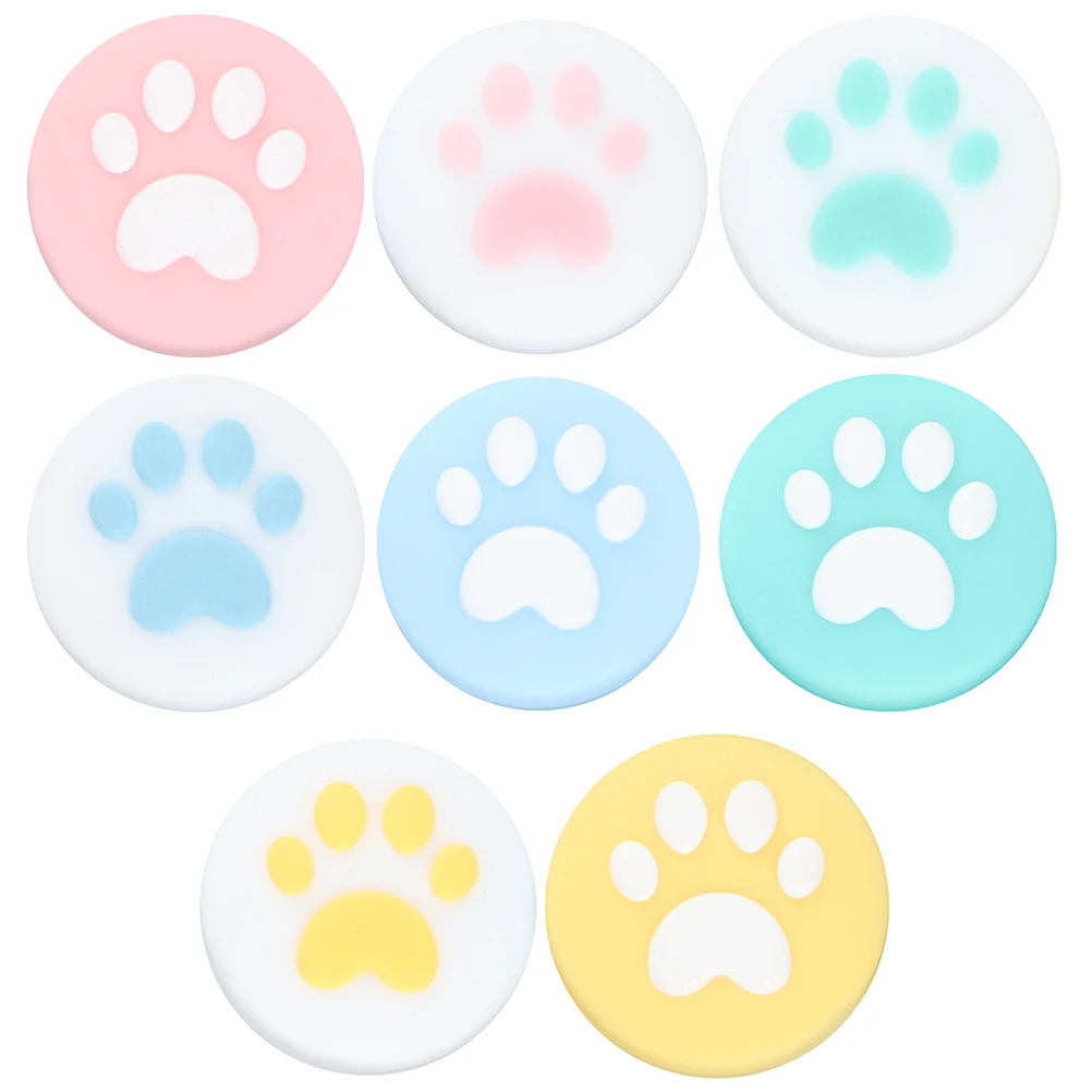 

8pcs Joystick Caps Silicone Thumb Stick Protective Covers For Game Console Controllers Lightweight Analog Stick Covers Grip Caps