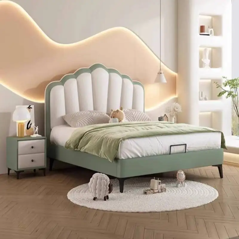 

Decoration Storage Kids Beds Safety Europe Cheap Wooden Custom Kids Beds Single Design Modern Letto Bambini Furniture Home