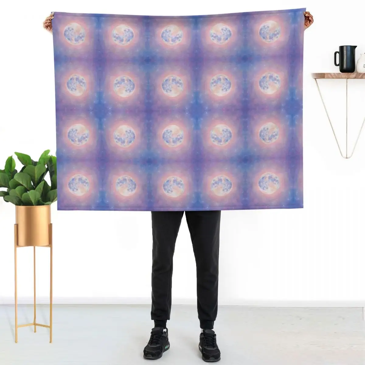 

dreaming moons Throw Blanket Decorative Soft Throw Blanket for Couch Sofa