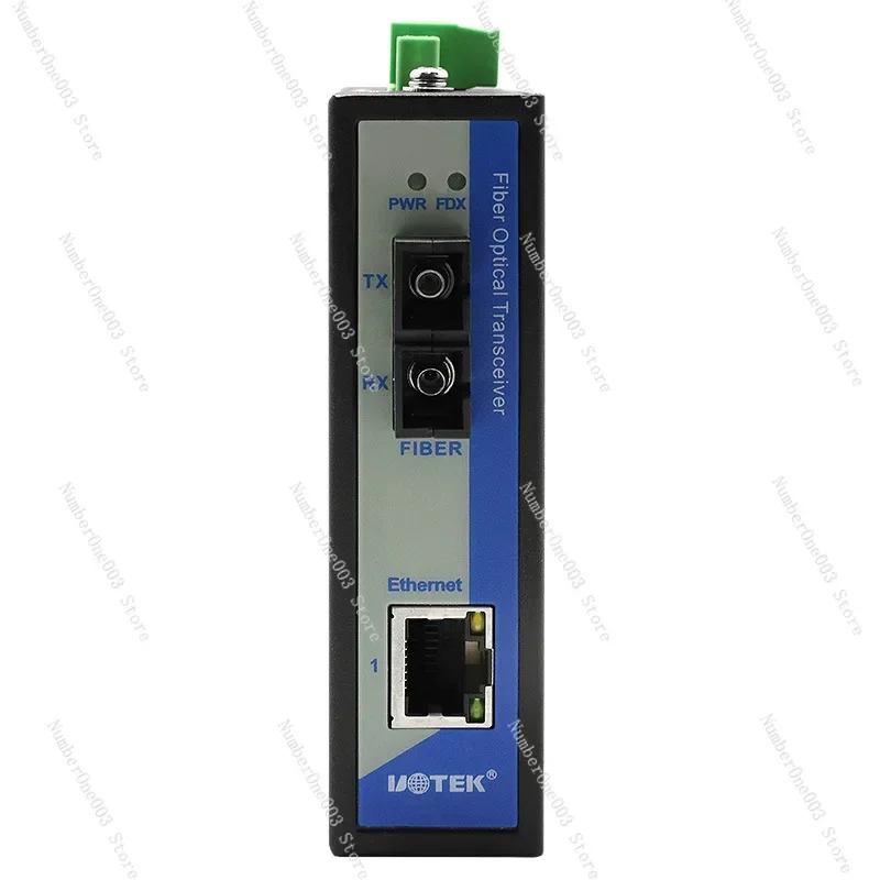 UT-60-DCA1T1SC Industrial 100M Single Mode Fiber Ethernet Switch Network Media Converter