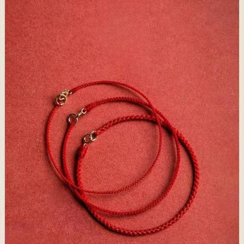 Handmade Red String Bracelets Lucky Charm Bracelet For  Couple Foot Ankle Chain Bangles Perfect Gift for Friends and Relatives