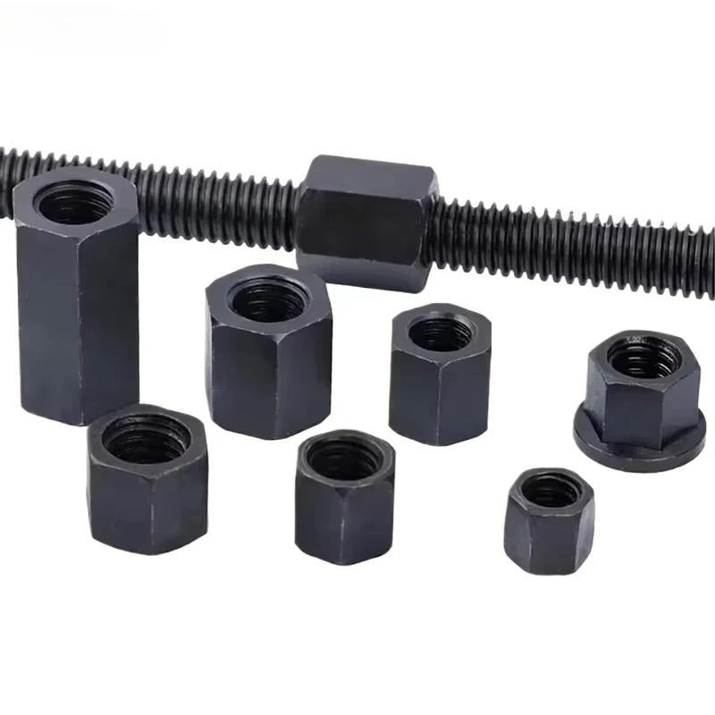 Trapezoidal Lead Screw Hex Nut T12-T50 Left/Right Rotary Thread Carbon Steel ACME CNC Machine 3D Printer Linear Shaft for DIY