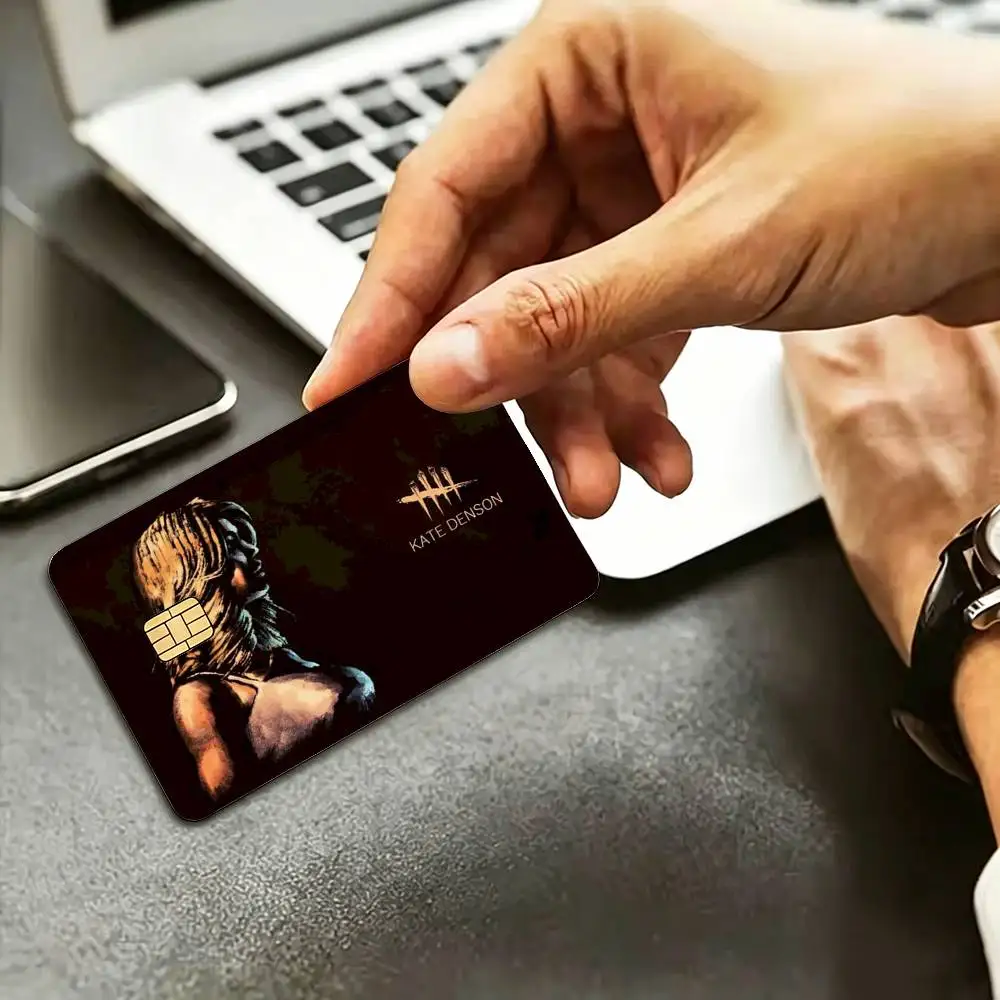 Game Dead by Daylights HD Waterproof Credit Card Stickers Silicone Decals For Chip Game Cards Gift