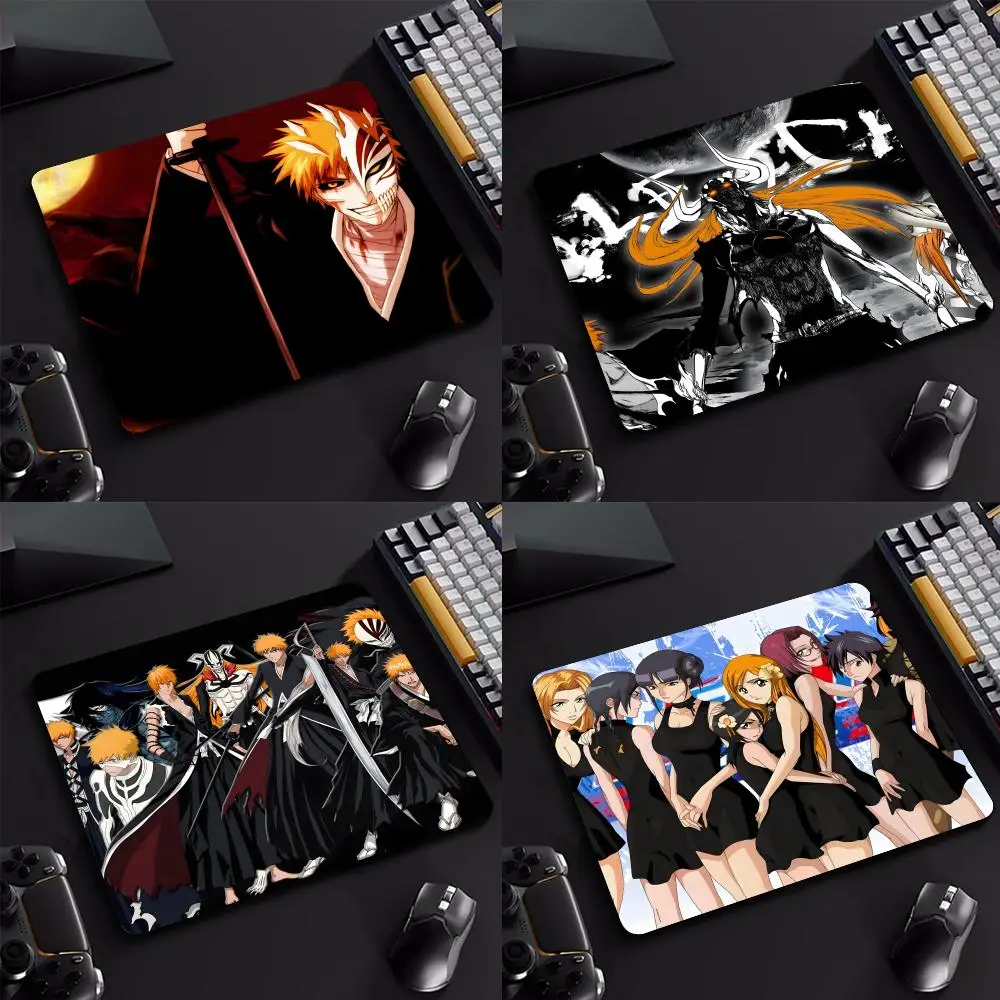 

Аниме Bleachedes Kurosaki Ichigos коврик для мыши мультфильм резиновый маленький коврик для мыши настольный компьютер офисная клавиатура киберспорт ROGs игра m